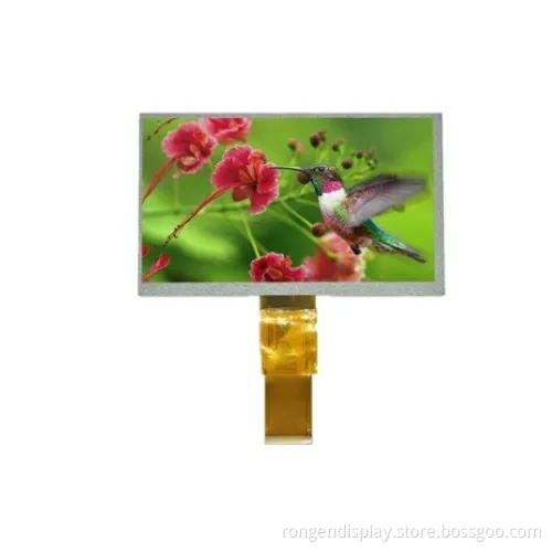 Rg-T700miwh-01 7 Inch TFT Panel 50 Pin 800*480 LCD